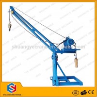 Portable Electric Crane/ 360 Rotary Small Truck Mini Lifting Crane