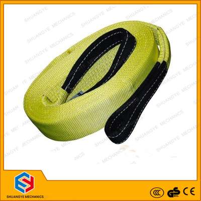 Polyester material woven flat webbing slings with standard color code